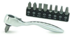 Offset Micro Bit Ratchet With Bits; Length Titan - 86T1122 - Newark, An Avnet Company