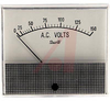 Voltmeter, AC; 0 to 150 V; Polarized-Vane Solenoid; Polystyrene; + 5% - 70136676 - Allied Electronics, Inc.