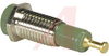 Jack; Green; 10 A; 1500 V (RMS); Nylon 6/6 per ASTM D4066; 115 degC; 0.080 in. -- 70090167