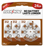 Mercury Free Hearing Aid Batteries Size 312 24-Pack -- L312ZA-24ZM - Image