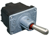 MICRO SWITCH NT Series Toggle Switch, 2 pole, 2 position, Solder terminal, Standard Lever -- 12NT1-2 - Image