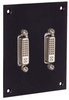 Universal Sub-Panel, Dual DVI Couplers - REF00039 - MilesTek Corporation