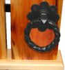 Gate Latch, Large Black Antique Ring Type - 215360 - HardwareSource, Inc.