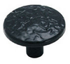 Hammered Black Knob, 1-1/4 Inch - 398630 - HardwareSource, Inc.