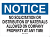 Admittance Sign - 22160 - Brady Corporation