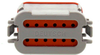 Rectangular Connectors, Heavy Duty - DT Series - DT06-12SA-C017 - LADD Distribution