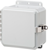 Polycarbonate  Electrical Enclosure 6X6X3 - P6063LPLL - Integra Enclosures, Inc.