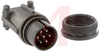 connector,metal circular,str plug w/cable clamp,size 16s,7 #16 solder pin cont - 70143535 - Allied Electronics, Inc.