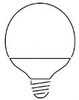 LED - G25 - LED2G25M/W/TP -- 76464 - Image