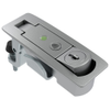 Compression Latch, Lever Latch, Key Locking, 1-8mm Panel, 17-39mm Grip, Sealed, Zinc Alloy, Chrome Plated, Textured - C2-A43-21-3 - Southco