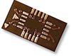 PLCC-to-16-Pin DIP Adapter for Motorola MC12009 & Other Microprocessors - Image