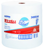 Kimberly-Clark Wypall X60 White Hydroknit 1100 Wipe - Roll - 1100 sheets per roll - 13.4 in Overall Length - 34955 - 036000-34955 - R. S. Hughes Company, Inc.
