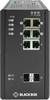 (6) RJ45 (2) SFP PoE+ Industrial Gb Ethernet MNG L2+ Switch - LIE1082A - Black Box