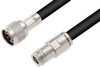 N Male to N Female Cable 12 Inch Length Using PE-C400 Coax - PE34716-12 - Pasternack
