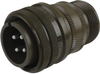 Circular Connector Plug, Size 18, 4 Position, Cable; Product Range Amphenol Industrial - 92F5626 - Newark, An Avnet Company