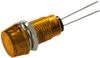 Panel Indicator, 8.2Mm, Orange, 2Vdc; Led Color Dialight - 96Y6397 - Newark, An Avnet Company
