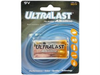 9V Ultralast Alkaline Batteries, Carded 1 Pack -- 603860