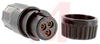 Connector; #12; Solder Cup; 3; Socket; Gold over Nickel; 0.365 in.; 600 V - 70025468 - Allied Electronics, Inc.