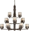 2534-15-32 Mid. Chandeliers-Glass Up - 365925 - Capital Lighting, Inc.