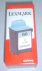 Lexmark 60 17G0060 OEM Color Ink - 102000266 - LaserCycle