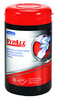 Kimberly-Clark Wypall Green / White 50 sheets Waterless Cleaning Wipes - Canister - 50 sheets per container - 12 in Overall Length - 58310 - 036000-58310 - R. S. Hughes Company, Inc.