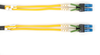LCLC 30m LockPORT Secure Locking OS2 PVC SM Fiber Patch Cable - FOR-SL-SM-030M-LCLC - Black Box
