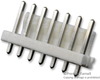 Wire-Board Connector Header 7 Position, 3.96Mm; Connector Systems Amp - Te Connectivity - 90F5347 - Newark, An Avnet Company