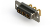 Combo D-Sub Conn, R/a Rcpt, Da-3W3, Th; Product Range Edac - 52AJ8519 - Newark, An Avnet Company