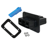 SBS®X-75A PANEL MOUNT PLUG KIT, BLUE SIGNAL HOUSING - SBSX75A-PMPLUG-KIT-BLU - Anderson Power Products