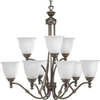 P4509-77 Mid. Chandeliers-Glass Up - 709258 - Capital Lighting, Inc.