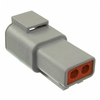 DEUTSCH DTP04-2P-C015 Connector Housing, IP68, DTP Series, Receptacle, 2 Ways, 6.71 mm, DTP Series Pin ContactsNew - 795-DTP04-2P-C015 - Utmel Electronic Limited