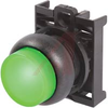 PUSHBUTTON, ILLUMINATED PUSHBUTTON, EXTENDED, MAINTAINED, GREEN BUTTON, BLACK BE - 70057847 - Allied Electronics, Inc.