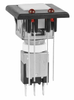 Light Touch Miniature Pushbuttons - EB2011P-B-J23ACC - NKK Switches