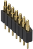 Connector, Header, 7Pos, 1Row, 2Mm; Spring Loaded Connector Type Mill Max - 06AC5561 - Newark, An Avnet Company
