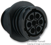 Circular Conn Receptacle, Size 13, 7 Position, Free Hanging; Product Range Amp - Te Connectivity - 27C7426 - Newark, An Avnet Company