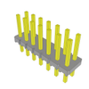 Headers, Male Pins - 612-MTLW-107-07-G-D-240-ND - DigiKey