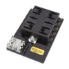 Eaton's Bussmann Series 15600-1021 Lightweight Fuse Panel, 10-Gang, Ground Pad Included -- 46062 - Image