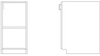 FLOOR CABINET CASEWORK -- 32551FCRS