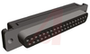AMPLIMITE HDF-20 Connector, Receptacle,37 Pos.,Metal Shell, IDC, 28-26 AWG - 70041392 - Allied Electronics, Inc.
