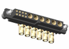 6+8 Pos. Female Receptacle 24-28 AWG+14 AWG Cable Connector Kit, Hex Socket Jackscrews - M80-4C10805F2-06-32B-00-000 - Harwin Plc