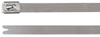 Cable Tie, 201Mm, Stainless Steel, 2000N; Cable Tie Material Hellermanntyton - 69AC6080 - Newark, An Avnet Company