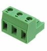 Conn Terminal Blocks F 3 POS 7.62mm Screw RA Cable Mount 12A -- 629-1767012 - Image