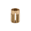E-Z Press™ Threaded Insert for Plastic - Flush - Brass - 3/8-16 - 240-6-BR - E-Z LOK