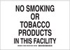 No Smoking Sign - 128030 - Brady Corporation