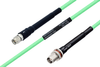 Temperature Conditioned SMA Male to TNC Female Bulkhead Low Loss Cable 60 Inch Length Using PE-P142LL Coax - PE3M0130-60 - Pasternack