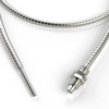 Glass, Miniature, 2.2mm connection, Threaded M6, Stainless Steel Jacket - MDF-B-36TM6 - Tri-Tronics Company, Inc.