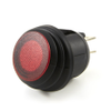 OptiFuse R13-244B8-02 Waterproof Round Rocker Switch, On-Off, DPST, 4 Contacts -- 44122 - Image