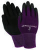 Red Steer Flowertouch A206 Purple Medium Rubber Full Fingered Work & General Purpose Gloves - Latex Palm & Fingertips Coating - 046065-33302 - 046065-33302 - R. S. Hughes Company, Inc.