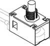 Panel-mount plunger -- D1021 - Image