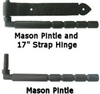 Mason Pintle & Strap Hinge - 850015 - HardwareSource, Inc.